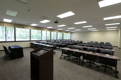 One of our Conference Rooms from the front - Classroom Style