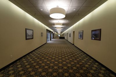 The hallway leading to our 350 person Auditorium