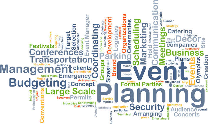 Event Planning Word Infographic